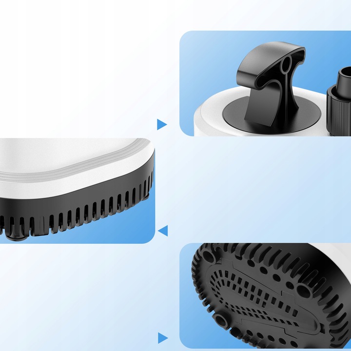 POMPA NISKIEGO ZANURZENIA 2500L/H 40W akwariowa Ultra cicha pompa staw