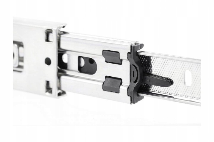 Prowadnica kulkowa H45 GTV PRO do szuflad 650 mm pełny wysuw udźwig