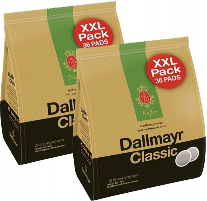 Dallmayr Classic Kawa Pads 36 szt.