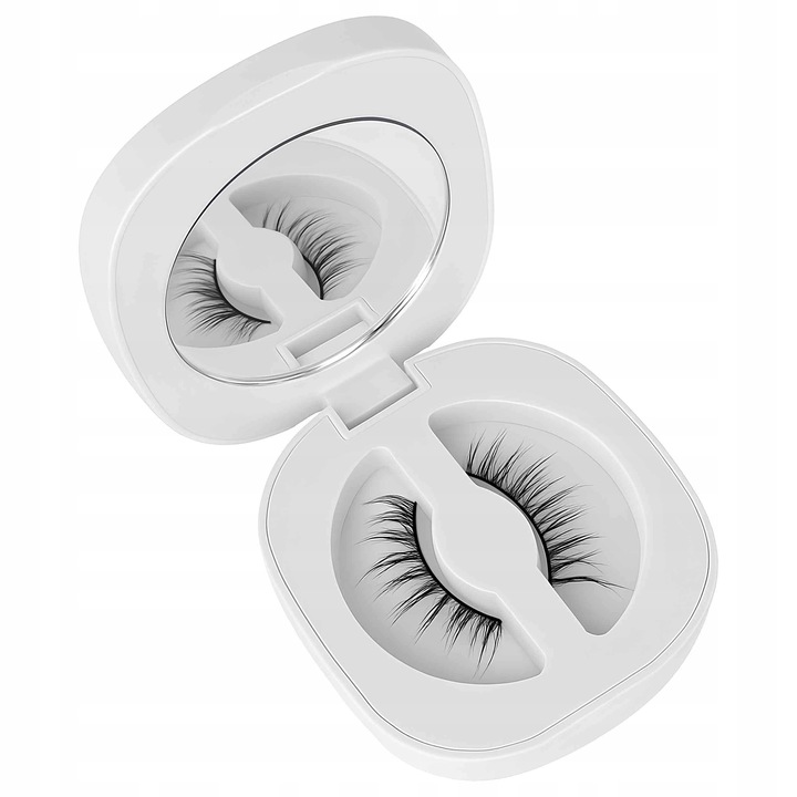 Rzęsy Magnetyczne Sztuczne JAK NATURALNE 2w1 + Aplikator BEZ Kleju