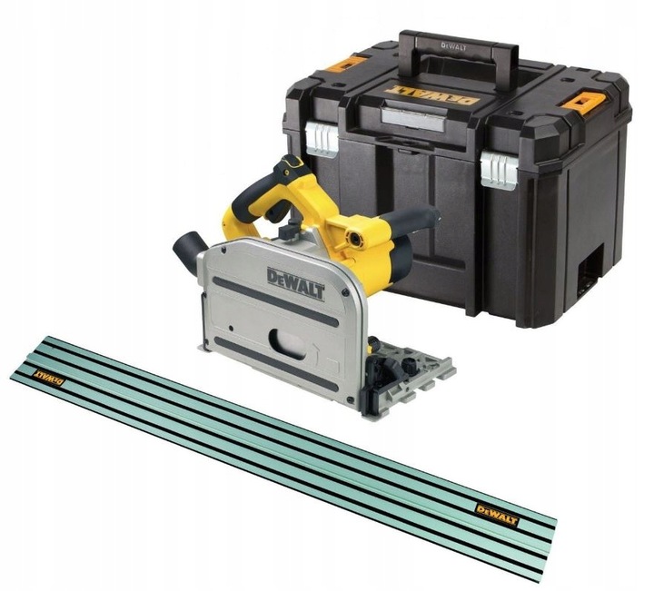 ZAGŁĘBIARKA DEWALT DWS520KTR 55mm 1300W + KUFER TSTAK SZYNA DWS5022