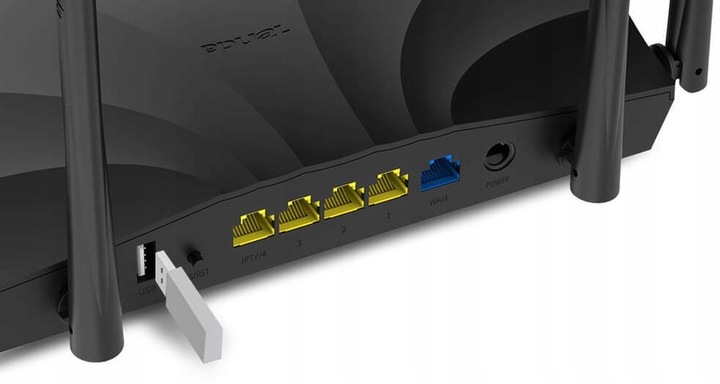 Router Tenda AC19 WiFi-5 AC2100 GIGABIT DualBand USB Drukarka IPTV