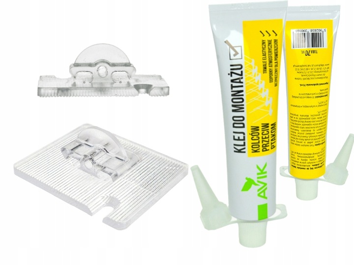 20x ZACZEP DO MONTAŻU SIATKA NA BALKON DLA KOTA NA PTAKI BEZ WIERCENIA