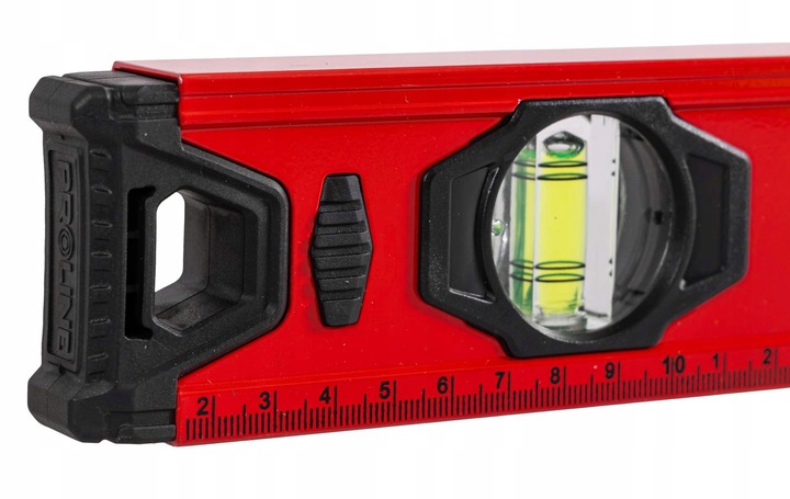 Poziomnica z uchwytami alum. 100cm 1m 3 lib. 1mm/1m STANDARD Proline