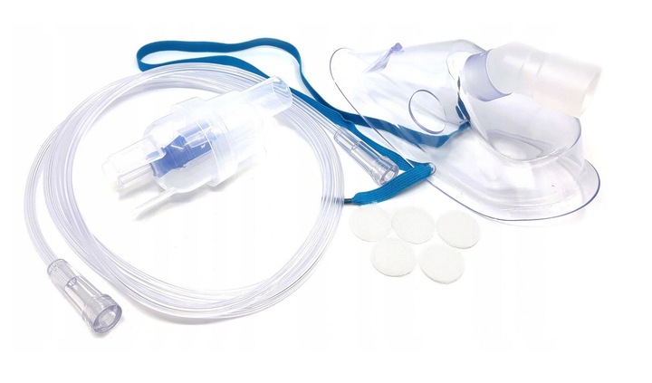 MICROLIFE Zestaw uniwersalny do nebulizacji maska dla DZIECI i DOROSŁYCH