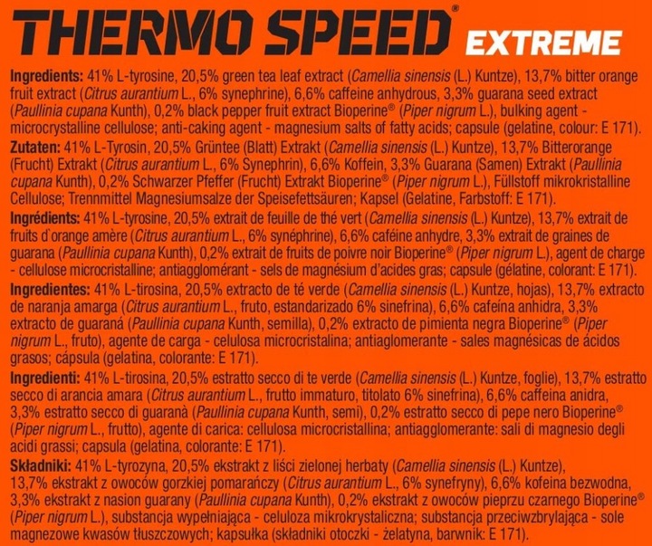 Olimp Thermo Speed Extreme Mega Caps 120 kapsułek