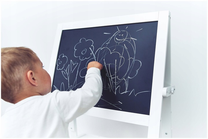 TABLICA DWUSTRONNA MAGNETYCZNA KREDOWA SUCHOŚCIER.