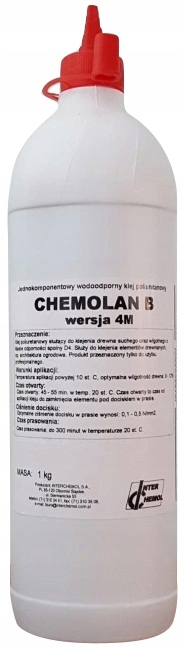 Klej do drewna poliuretanowy D4 Chemolan B 4M 1kg