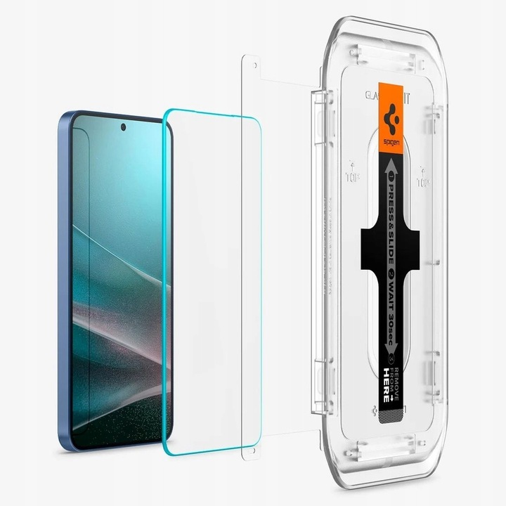 2x Szkło Hartowane Szybka SPIGEN EZ FIT +Aplikator do Samsung Galaxy S25