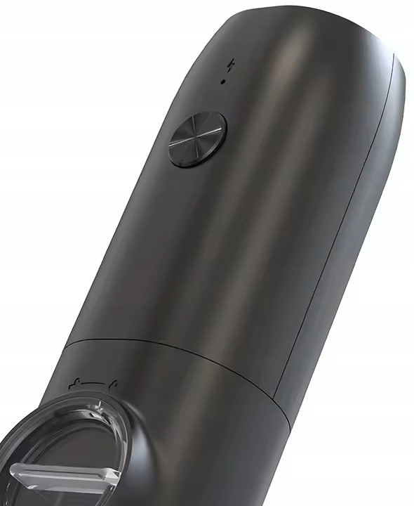 ELEKTRYCZNY MŁYNEK DO PIEPRZU SOLI PRZYPRAW AKUMULATOROWY ŁADOWANIE