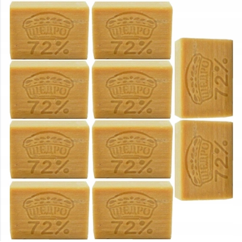 Mydło Szare Szczedro 200g Naturalne i hipoalergiczne 72% zestaw x10