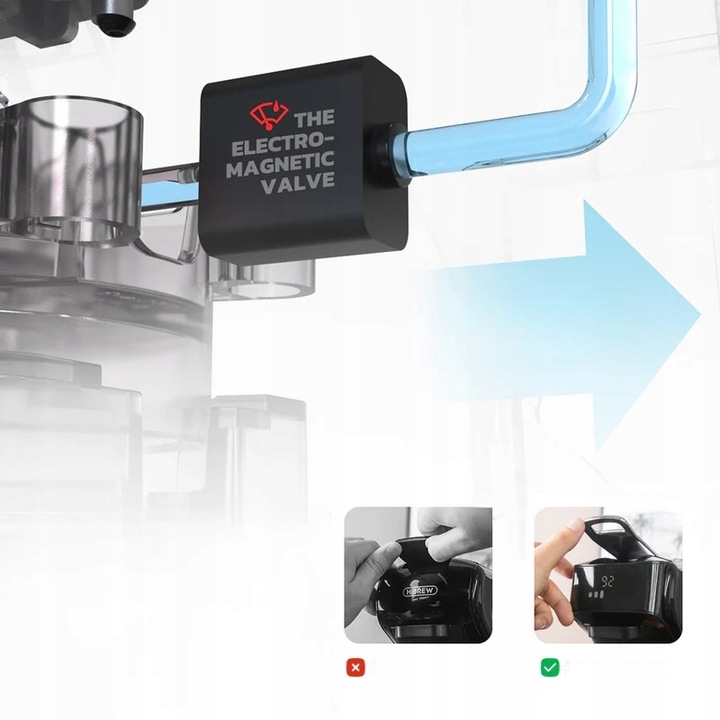 HiBREW H1B 6w1 Ekspres Do Kawy Do DG NS Kcup ESE Pods Mielona Luźna