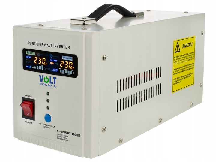 Zasilacz UPS Volt Polska 1000E 12/230V 700/1000W PROMOCJA !!! VOLT