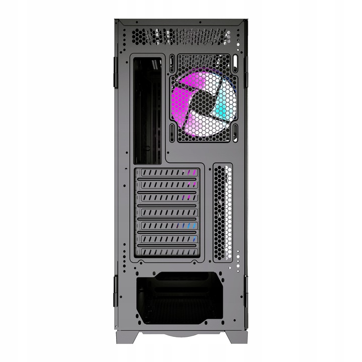 Obudowa do komputera PC Preyon Nest Meshy+ czarna midi ATX 4 x ARGB