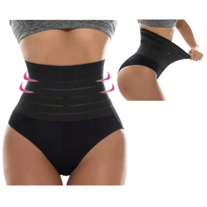 Majtki WYSZCZUPLAJĄCE korygujące BRZUCH XL