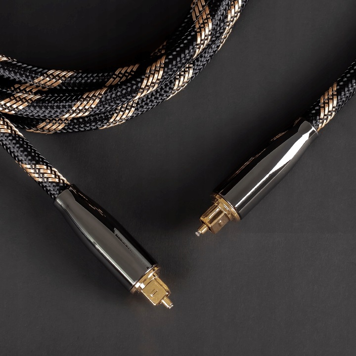 KABEL OPTYCZNY AUDIO TOSLINK HQ SPDIF DIGITAL PRZEWÓD CYFROWY