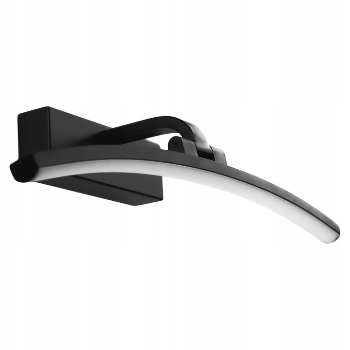 Kinkiet LED łazienkowy nad lustro OKRĄGŁY WYGIĘTY 10W