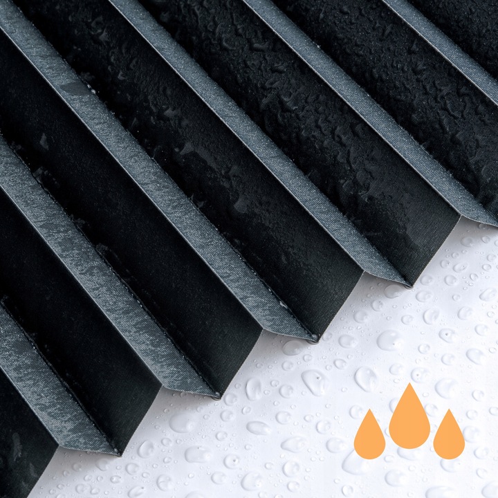 Roleta plisowana ZACIEMNIAJĄCA termo - na Haczykach PLISA 42 x 150 cm