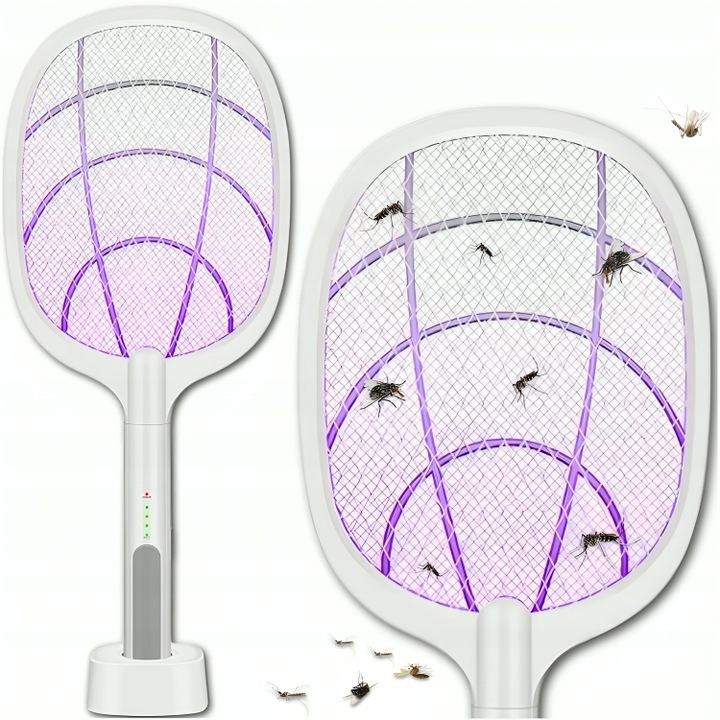ELEKTRYCZNA PALETKA DO ŁAPANIA MUCH ŁAPKA PACKA NA MUCHY KOMARY ĆMY