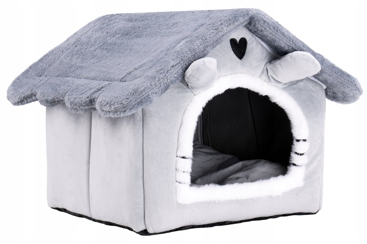 LEGOWISKO DLA KOTA KOTÓW DOMEK BUDKA KOJEC PLUSZOWY PODUSZKA POSŁANIE BUDA