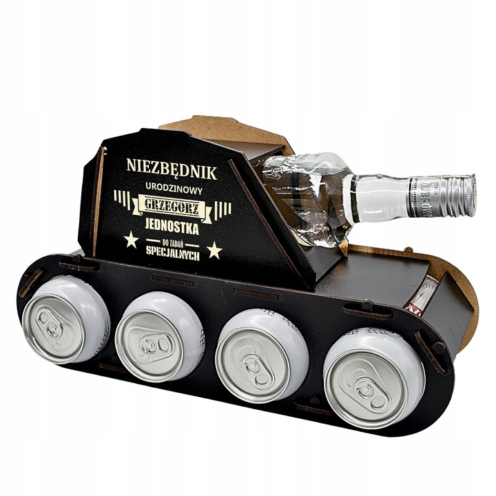 ŚMIESZNY PREZENT NA 18 40 URODZINY SKRZYNKA CZOŁG_ dla taty dzień