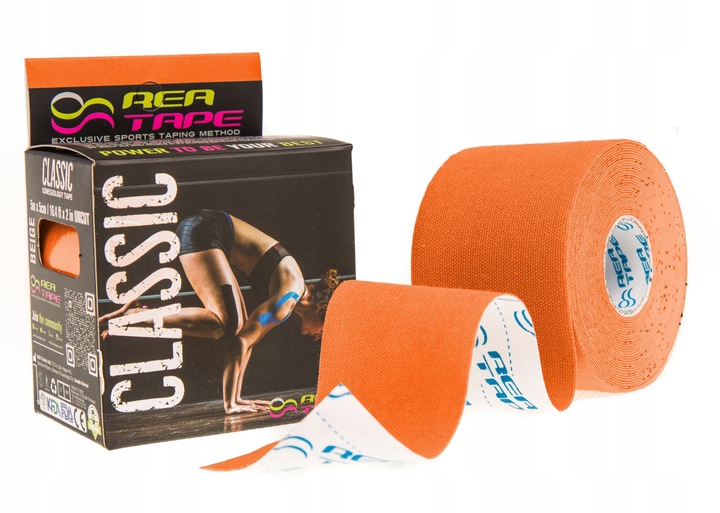 Taśma do kinesiotapingu REA TAPE Classic [Beż]
