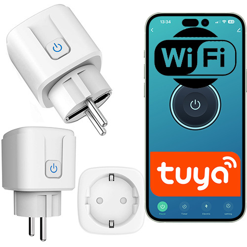 Inteligentne gniazdko WiFi Sone z funkcją pomiaru energii 16A 3680W