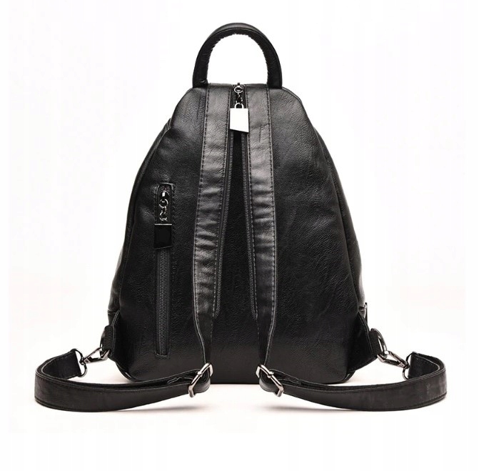 PLECAK DAMSKI PLECACZEK MIEJSKI DO SZKOŁY PRACY EKO SKÓRA VINTAGE TORBA 2W1