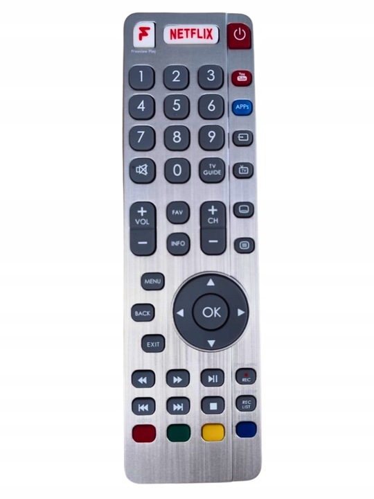 PILOT do telewizora SHARP AQUOS SHW/RMC/0003N RADIOWY Smart Netflix