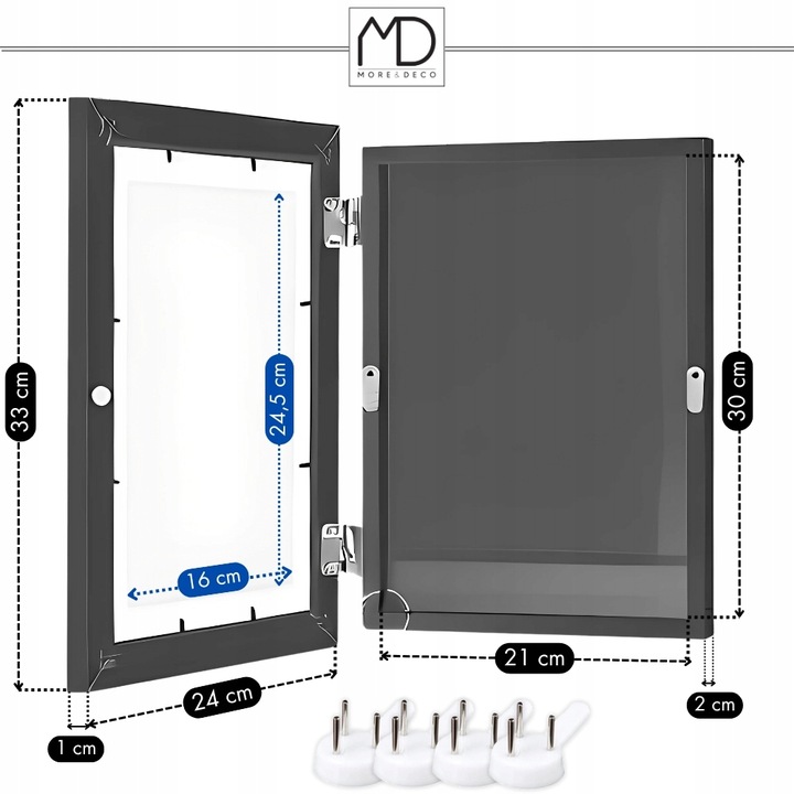 Ramka otwierana artystyczna A4 na rysunki zdjęcia obrazki prezenty