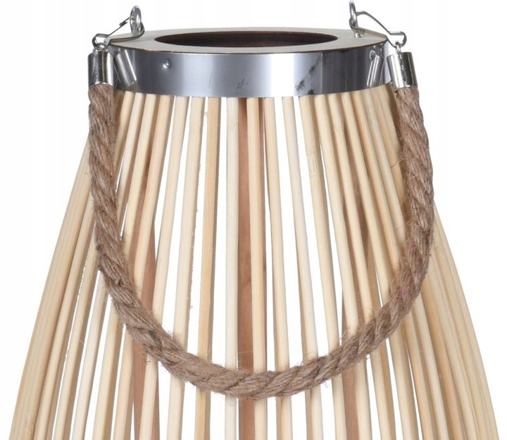 LAMPION BAMBUSOWY RATTANOWY LATARNIA 60 CM