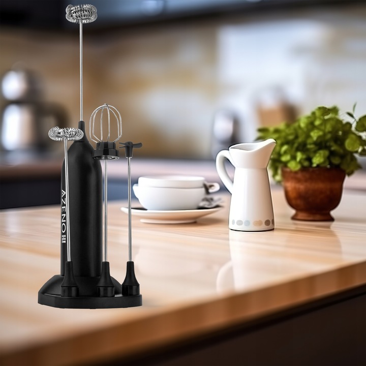 ELEKTRYCZNY SPIENIACZ DO MLEKA RĘCZNY 4W1 MINI UBIJACZKA DO MLEKA KAWY USB