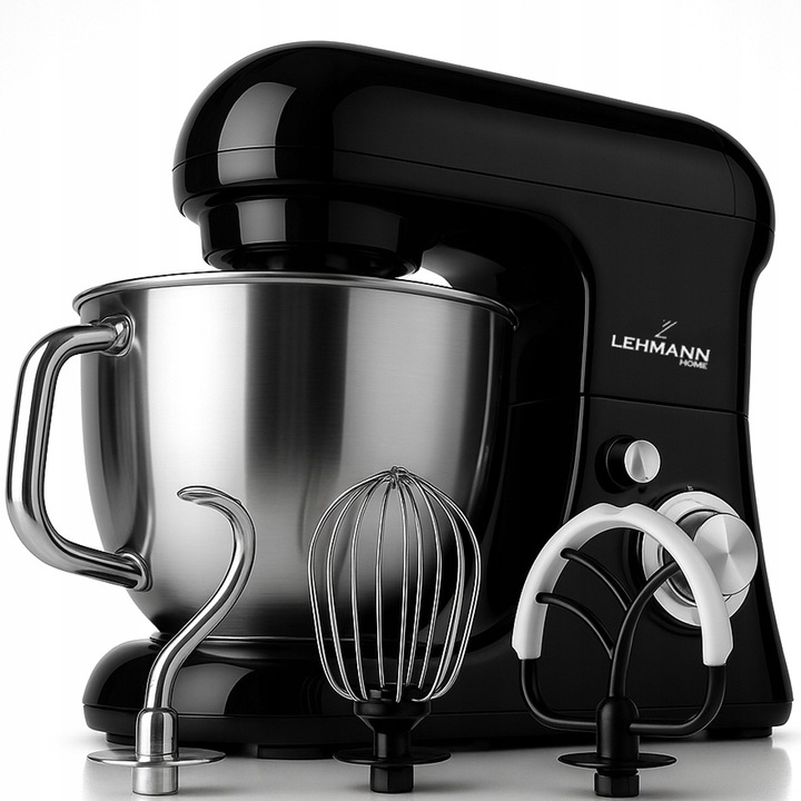 ROBOT PLANETARNY KUCHENNY MIKSER 3 MIESZADŁA HAK MISA OBROTOWA UCHWYT