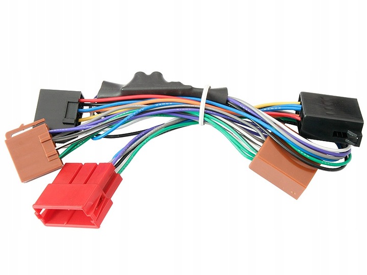ADAPTER ISO SAMOCHODOWY AUDI BOSE AKTYWNY SYSTEM WIĄZKI KABLI KOSTKI