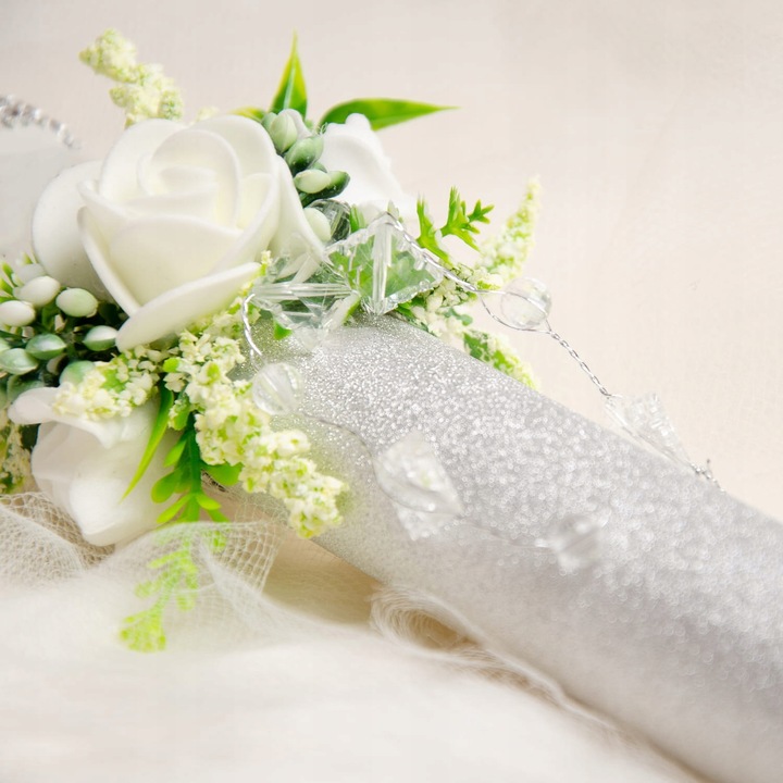 Świeca do I Komunii Świętej ręcznie zdobiona Uniwersalna SK-20KU