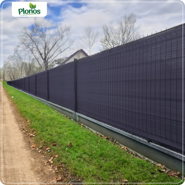 SIATKA CIENIUJĄCA NA PŁOT OGRODZENIE 1,2x25m MASKUJĄCA MATA OSŁONA 90%