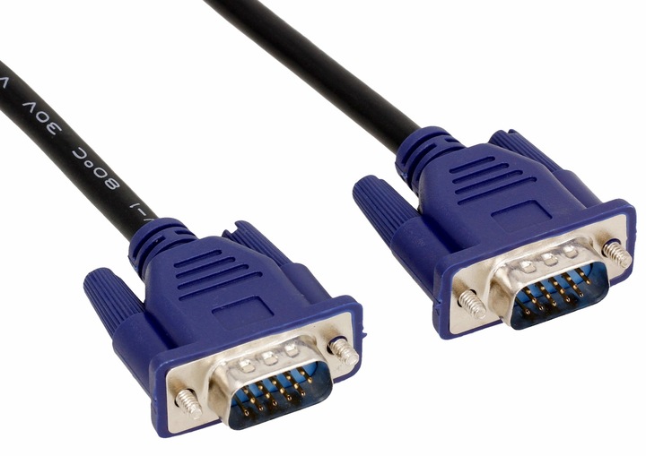 Kabel D-SUB VGA-VGA do monitora 10M Przewód FULLHD