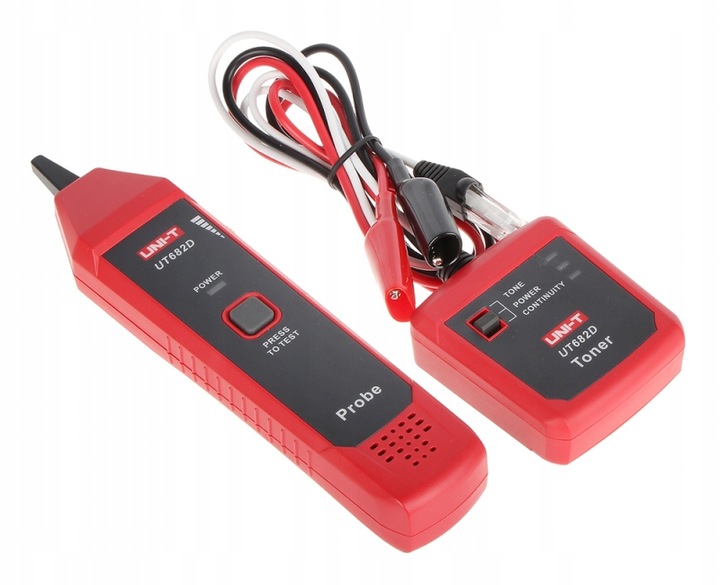 MIERNIK SZUKACZ PAR PRZEWODÓW KABLI ŻYŁ UNI-T UT682D TESTER SIECI