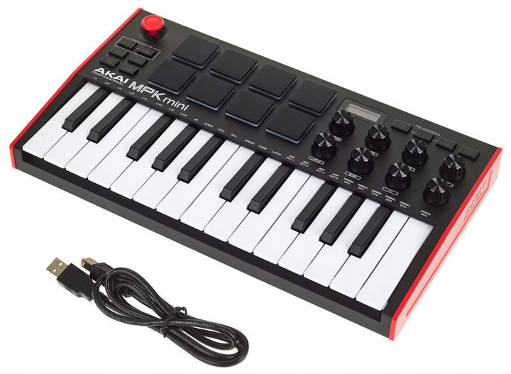 Akai MPK Mini MK3 Klawiatura sterująca USB + Software MPC Beats CMP Starter