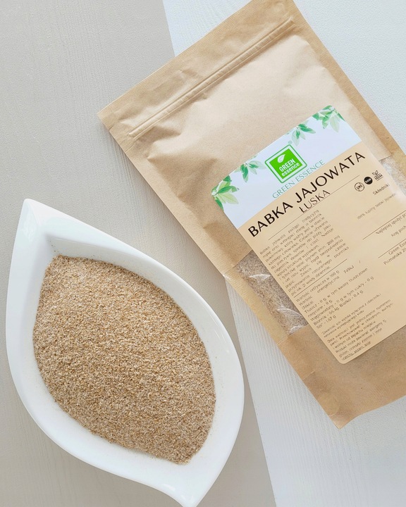 BABKA JAJOWATA błonnik łuska 500g keto witalny łupiny na chleb