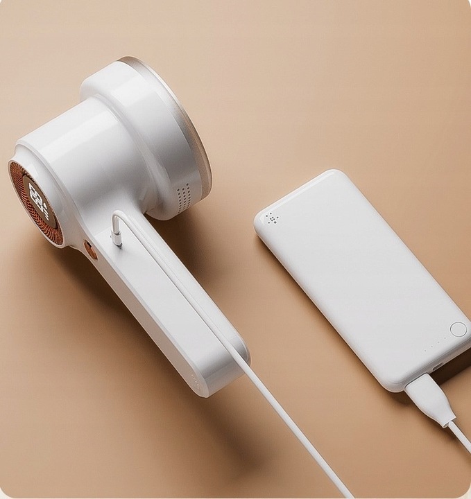 GOLARKA DO UBRAŃ AKUMULATOROWA MASZYNKA 3 TRYBY USB-C 2000mAh 4x 6