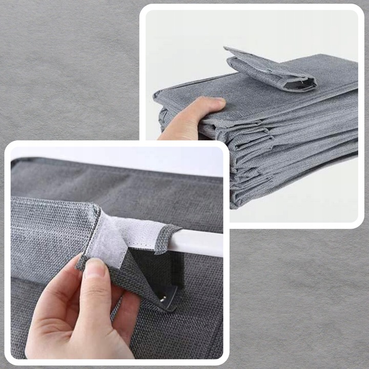 ORGANIZER WISZĄCY DO SZAFY WIESZAK 10 PÓŁEK REGAŁ