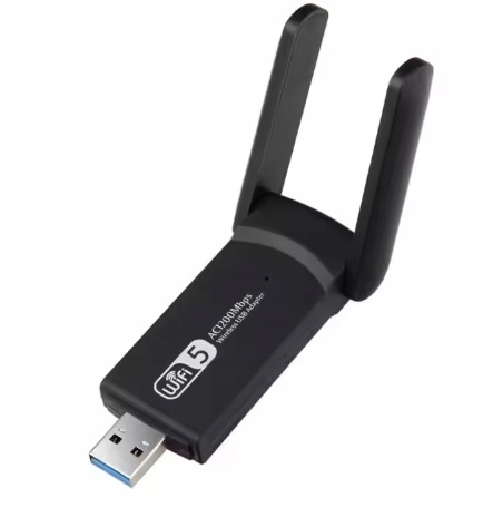 ADAPTER WI-FI KARTA SIECIOWA USB 3.0 1300Mbps ANTENA ZEWNĘTRZNA WIFI