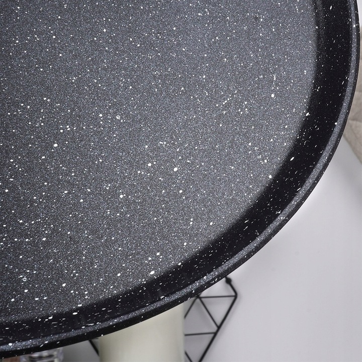 Patelnia GRANITOWA do naleśników placków omletów niska płaska 24 cm VILDE