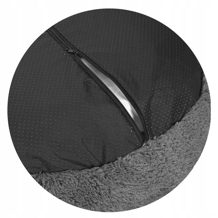 Legowisko dla Psa Kota Chmurka Shaggy Posłanie Zdejmowany Pokrowiec 60 cm