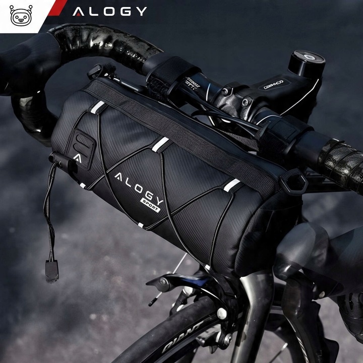 Sakwa rowerowa na rower ramę kierownicę saszetka torba pojemna 2.5L Alogy