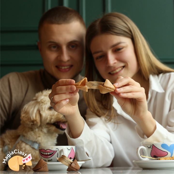 Ciasteczka z Wróżbą Podziękowanie dla gości Dziękujemy za Przybycie 50 szt