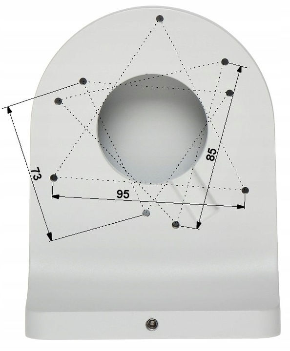 Dahua adapter ścienny DH-PFB203W Biały