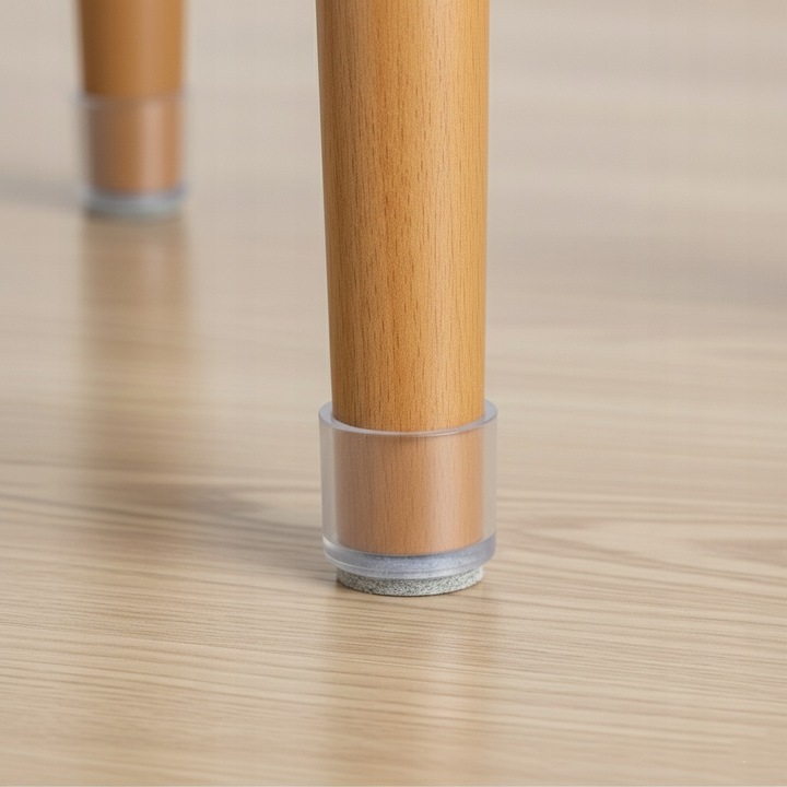 16x Nakładki nasadki na nogi krzesła z filcem 16mm