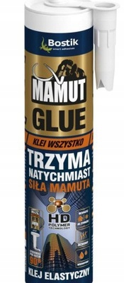 MAMUT GLUE KLEJ UNIWERSALNY MONTAŻOWY BIAŁY 290 ml BOSTIK